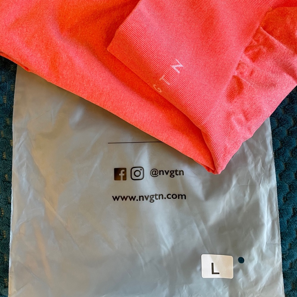 NVGTN Coral Contour Leggings
